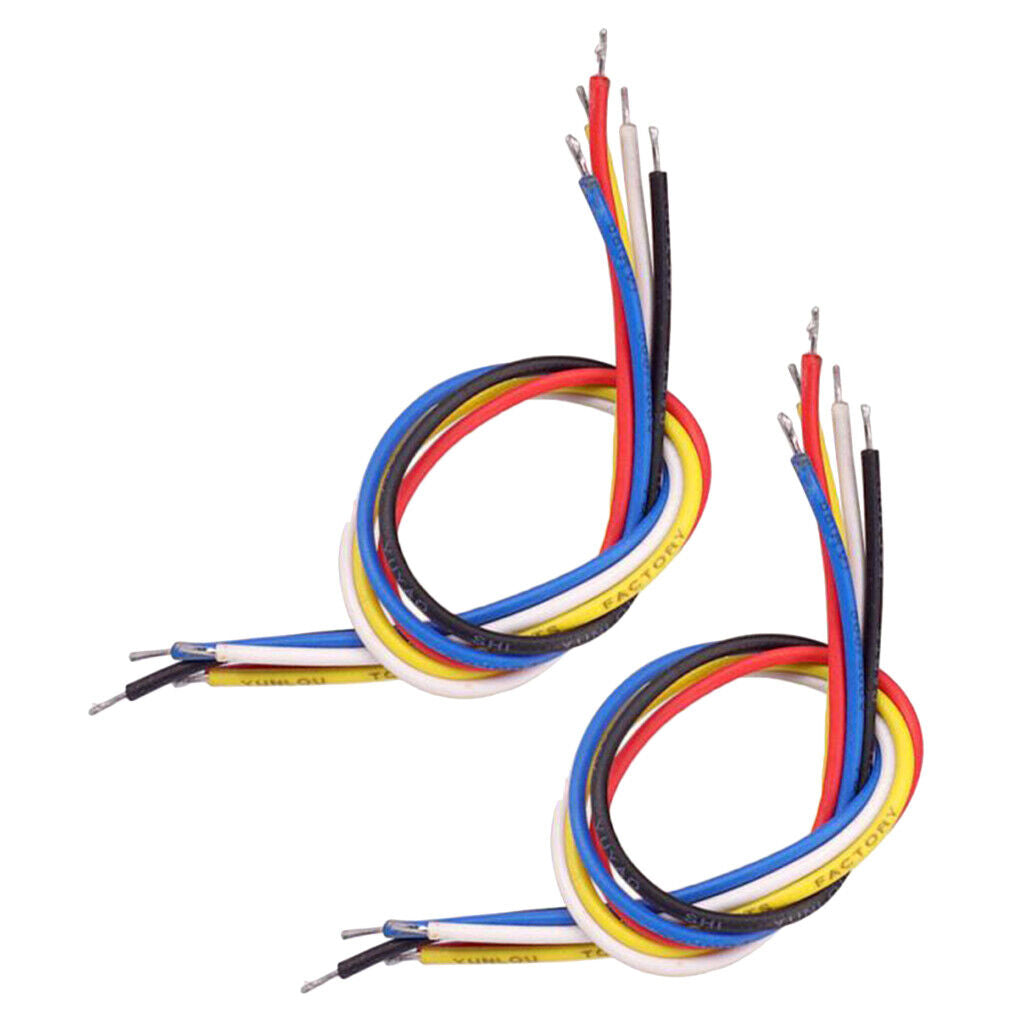 Set/10pcs 19cm Inner Connecting Cable W/ Shielding for Electric Guitar Bass