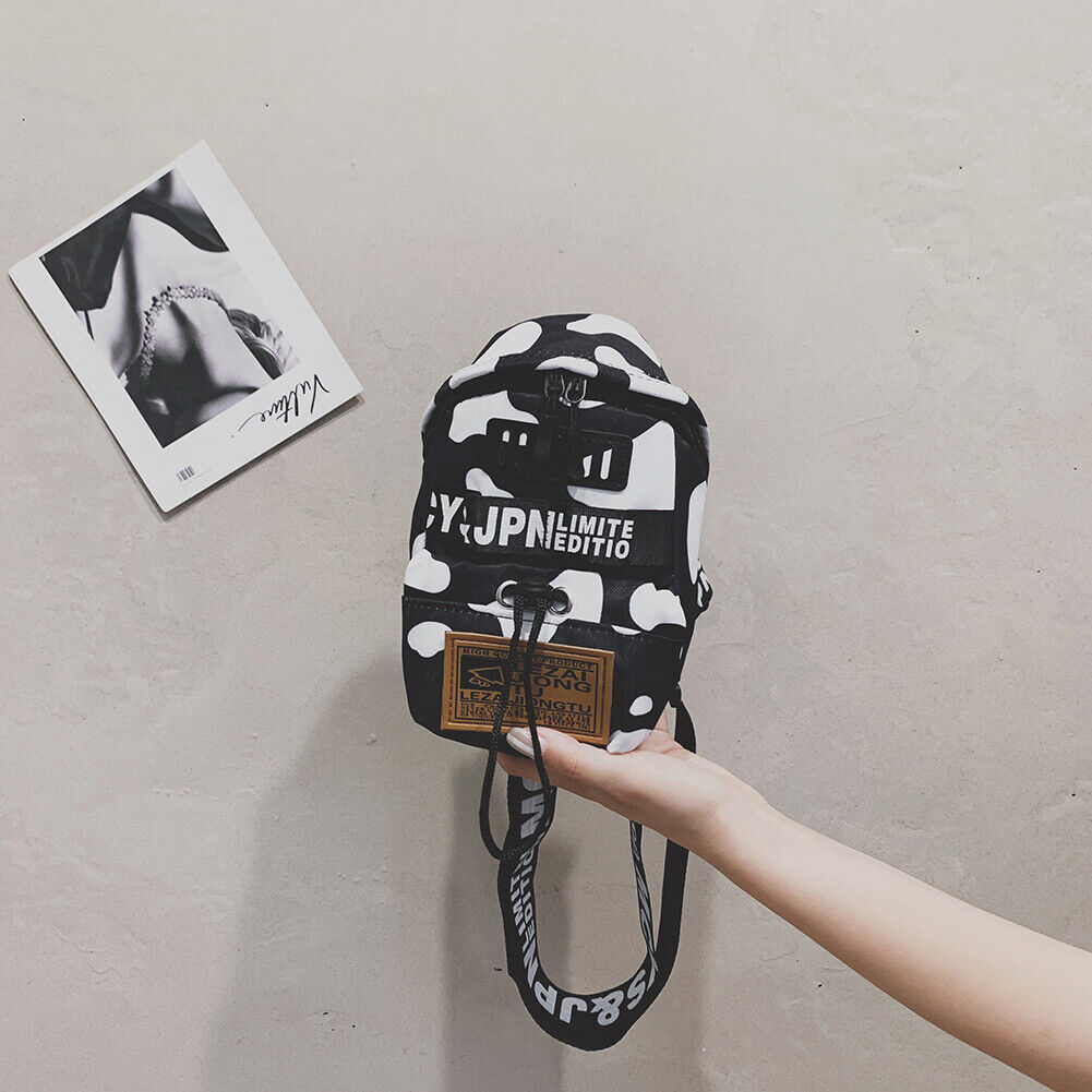 Fashion Women Animal Pattern Print Shoulder Chest Bag Small Handbags (Cow)