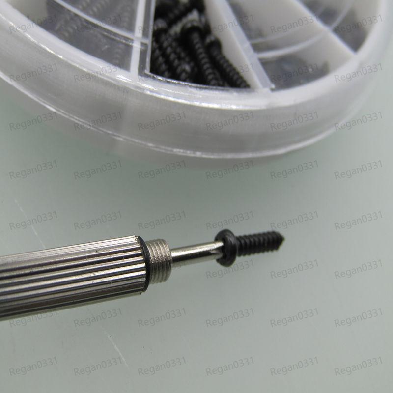 M2 black self-tapping screw cross contersunk and pan head Assortment kit 240pcs