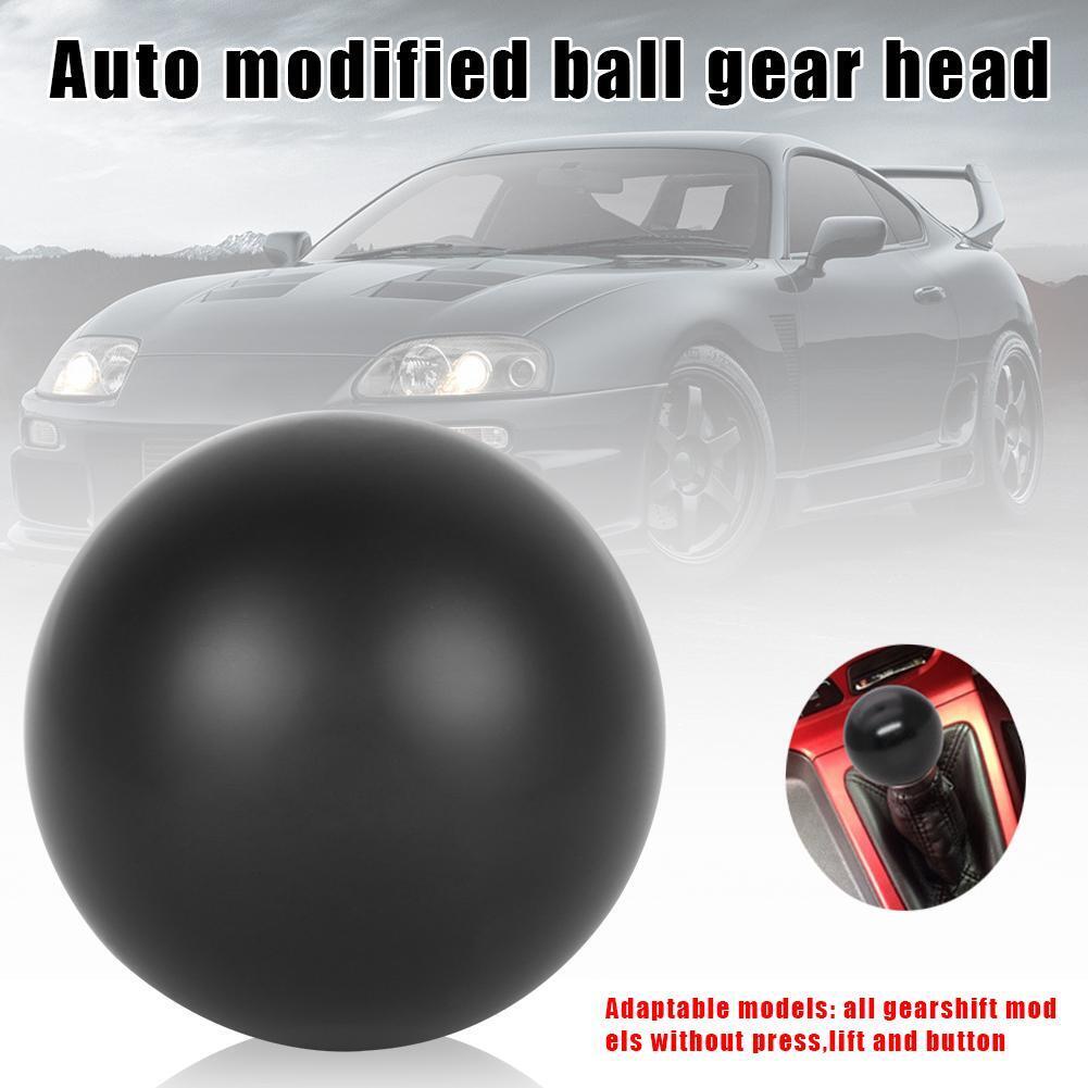 Ball Shaped Car Gear Shift Knob Manual Transmission Gear Stick Knob (Black)