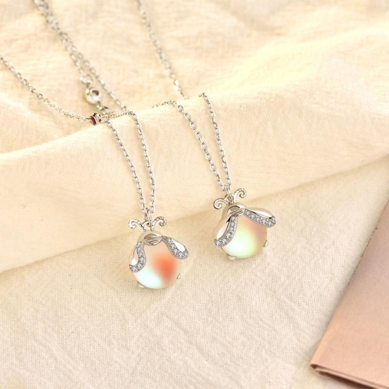 Firefly Necklace Female Ins Does Not Fade Couple Clavicle Chain Pendant Gift