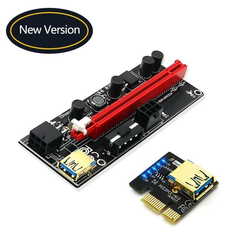 PCI-E Riser Card VER009 PLUS for Bitcoin Miner Newest USB 3.0 PCI-E Riser Cable