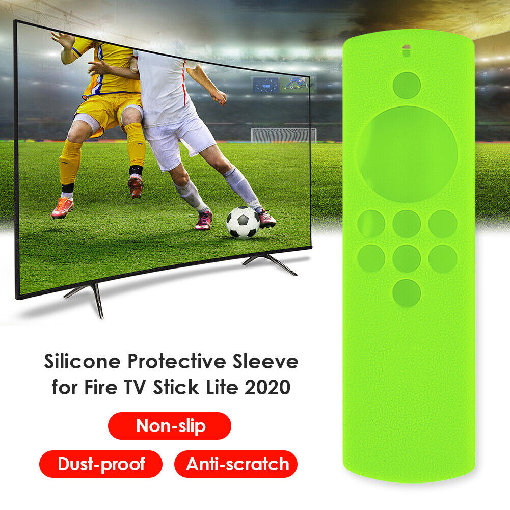 Silicone Remote Control Case for Amazon Alexa Fire TV Stick Lite (Green)