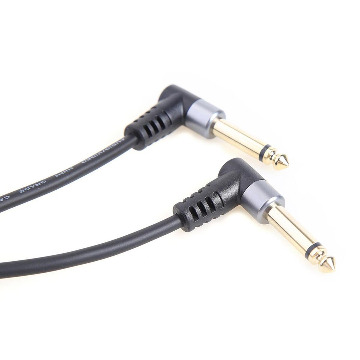 1/4 Insert Cable 6.35mm  Dual 6.35mm TS Stereo Breakout Cable Y Splitter