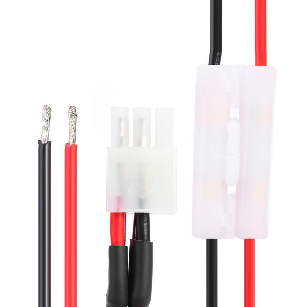 1m 30A Fuse Short Wave Power Supply Cable for Yaesu FT-857D FT-897D IC-725A