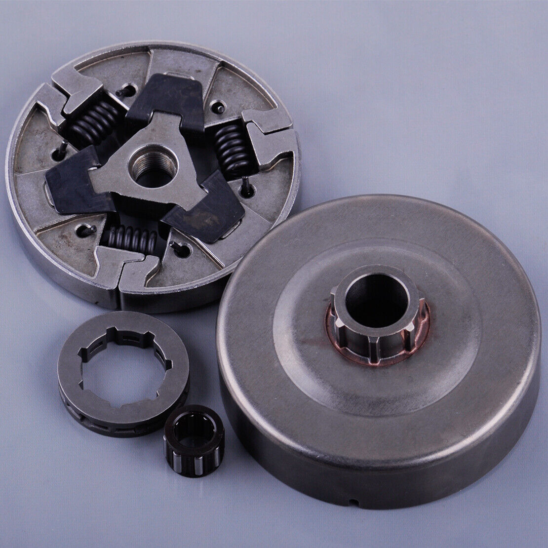4 Clutch Drum Sprocket Rim 3/8-7 Needle Bearing fit for Stihl 066 MS660 064 Li