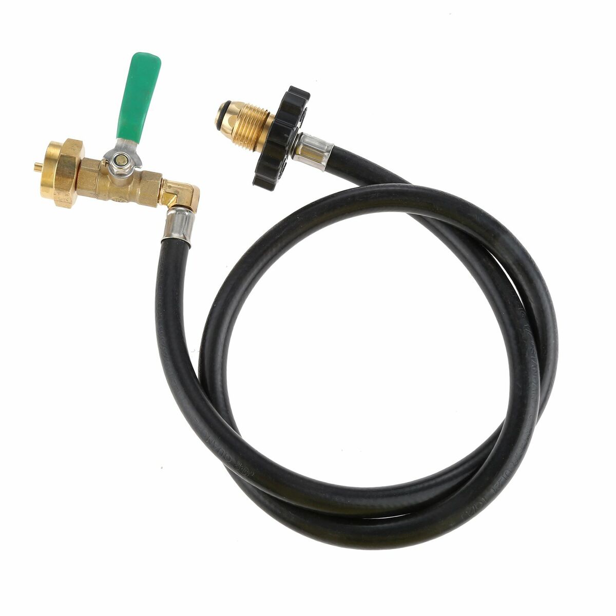Propane Refill Adapter Hose for 1LB Gas Bottle 35.5" w/ Control Valve Parts