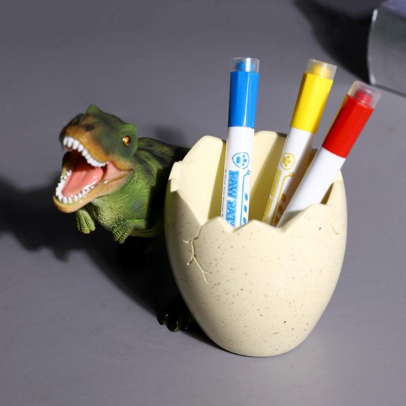 Cute Dinosaur-shaped Pen Holder Stationery Holder Box Great Giveaway Choice