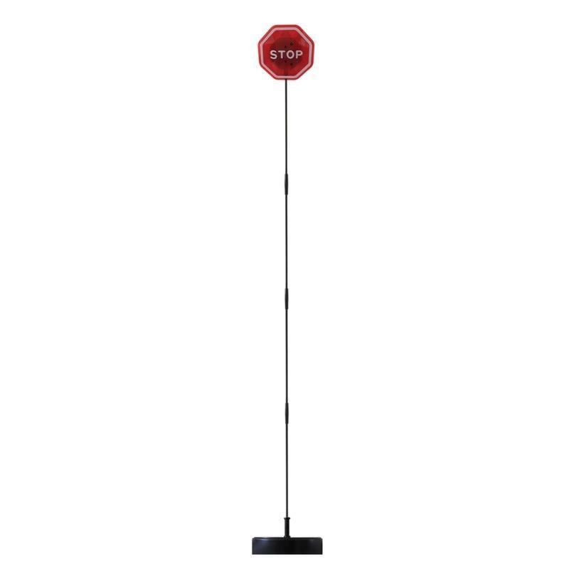 Car Flashing LED Light Garage Parking Signal Stop Sign LED Stop Sign  Assistant