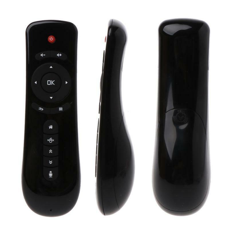 2.4GHz Fly Air Mouse T2 Remote Control Wireless With Microphone Mic Voice Search