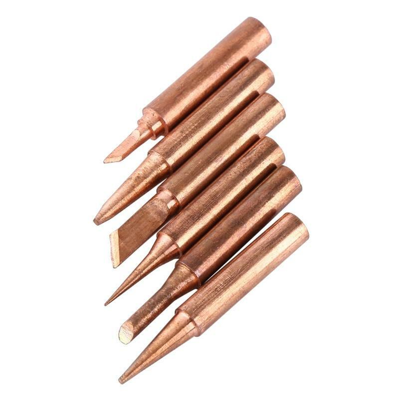 6 Pieces Non Magnetic Welding Nozzle Suitable for Lower Temperature Soldering