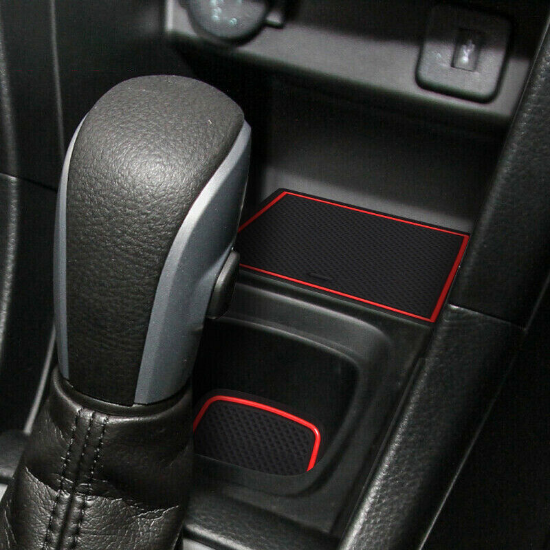 16Pcs Gate Slot Pad Anti-Slip Cup Mat Fit For Suzuki Swift 1.2 Sport 2011-17 New