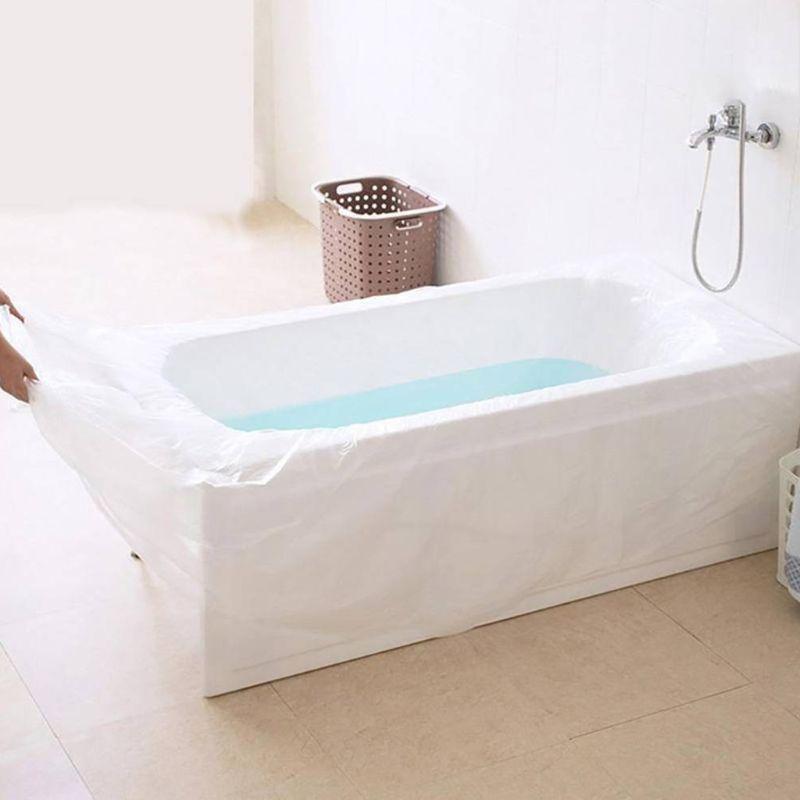 Disposable Bathtub Bag Bath Tub Film Liner Cover For Travel Spa Household Hotel