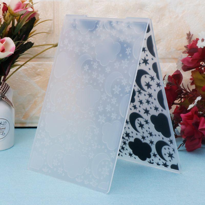 Plastic Embossing Folder Template For DIY Scrapbook Photo Album Card Paper Craft