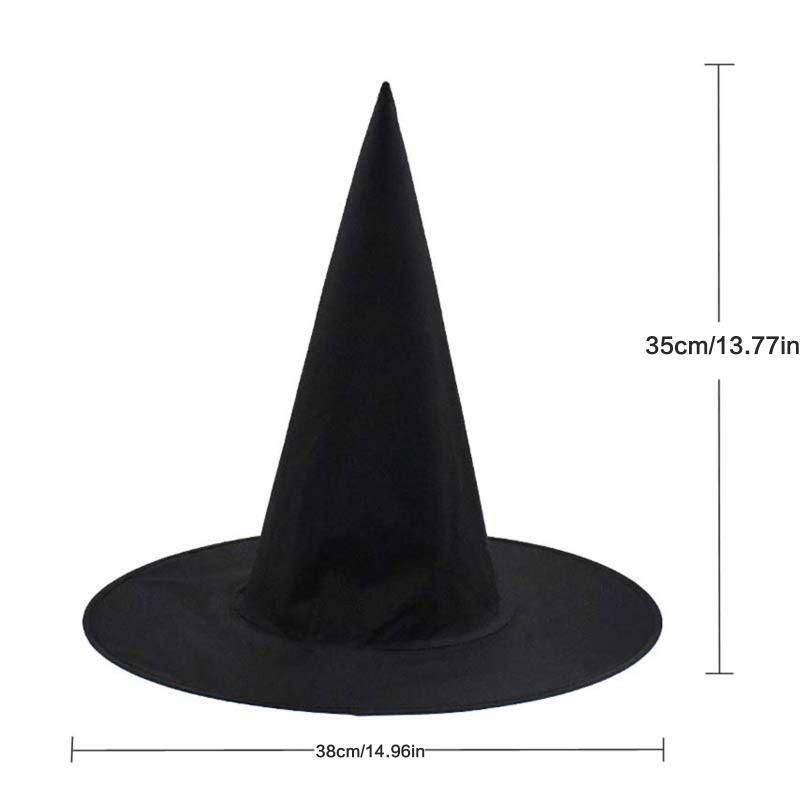 Witch Hats For Women Halloween Props New Year Wizard Hat Magican Hat Costume