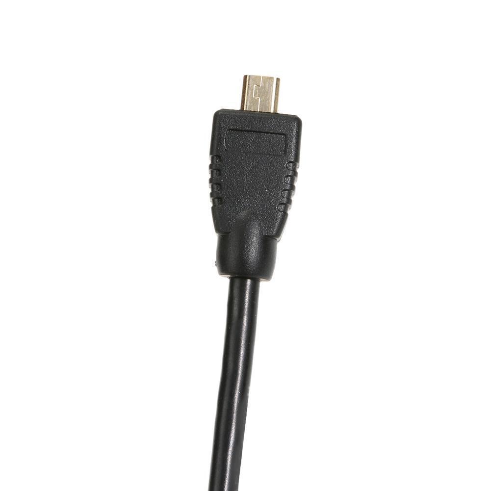 Micro HDMI-compatible Male to HDMI-compatible Female Adapter Connector Cabl