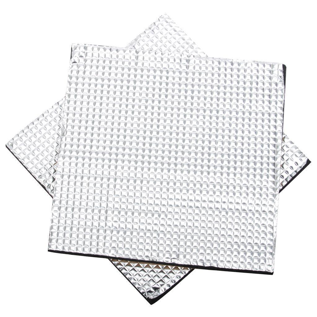 2x Heat Bed Insulation Cotton Foil Self-Adhesive Thermal Pad 400x400x10
