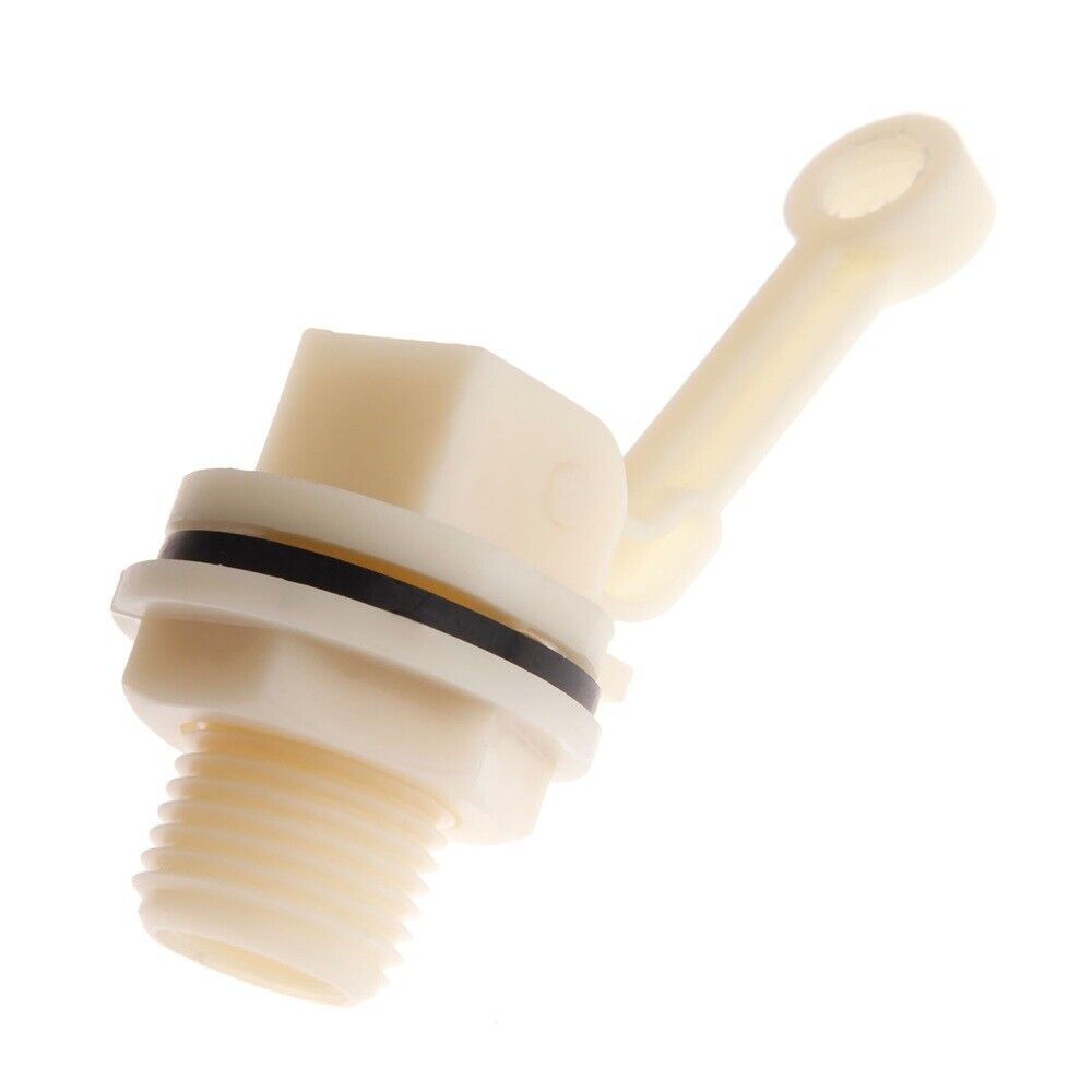 Aquarium Float Valve 1/2" Automatic Fill Tank Feed Water Level Control Plastic