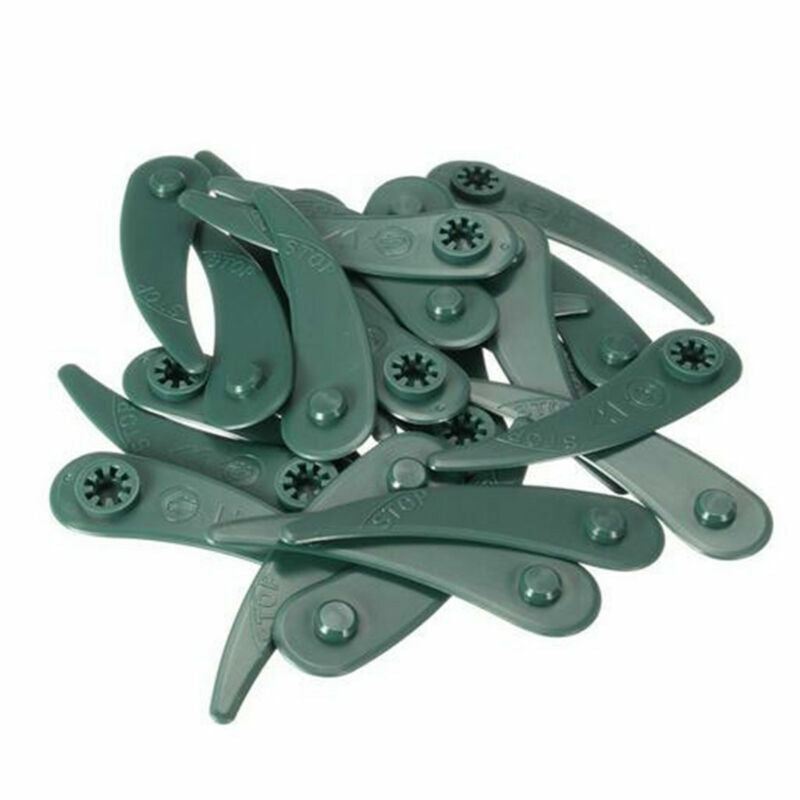 5pcs Plastic Replacement Grass Strimmer Blades Dura Lawn Mower Blade For BOSCH