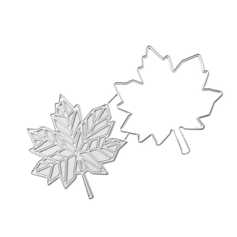 Maple Leaf Cutting Dies Stencil Scrapbooking DIY Album Stamp Paper Card