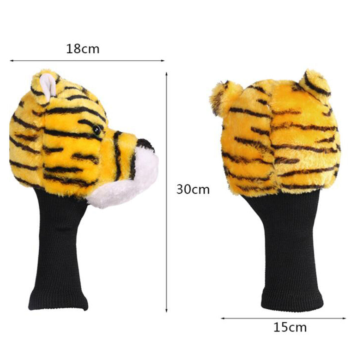 Plush Golf Wood Driver Head Covers Headcover Protection Replacement Animal
