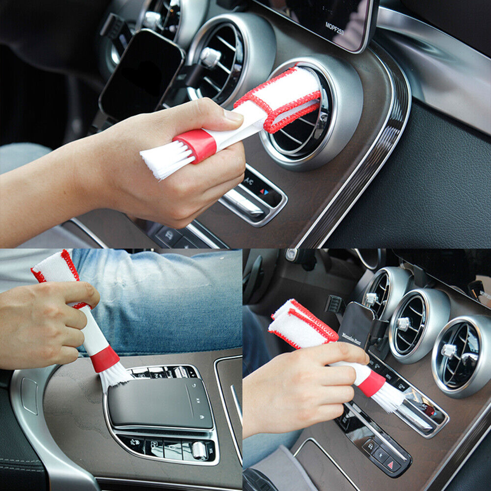 Microfiber Cleaner Brush for Car AC Vent Home Window Blind Keyboard Duster