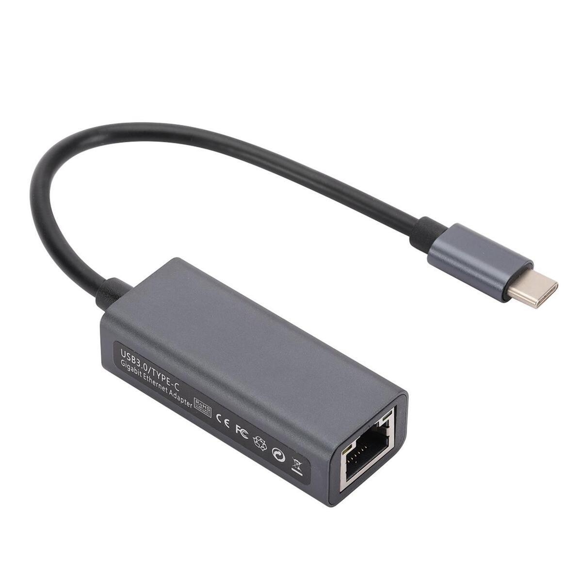 USB C to Ethernet Adapter Type C to Gigabit Ethernet for Switch Laptop PC