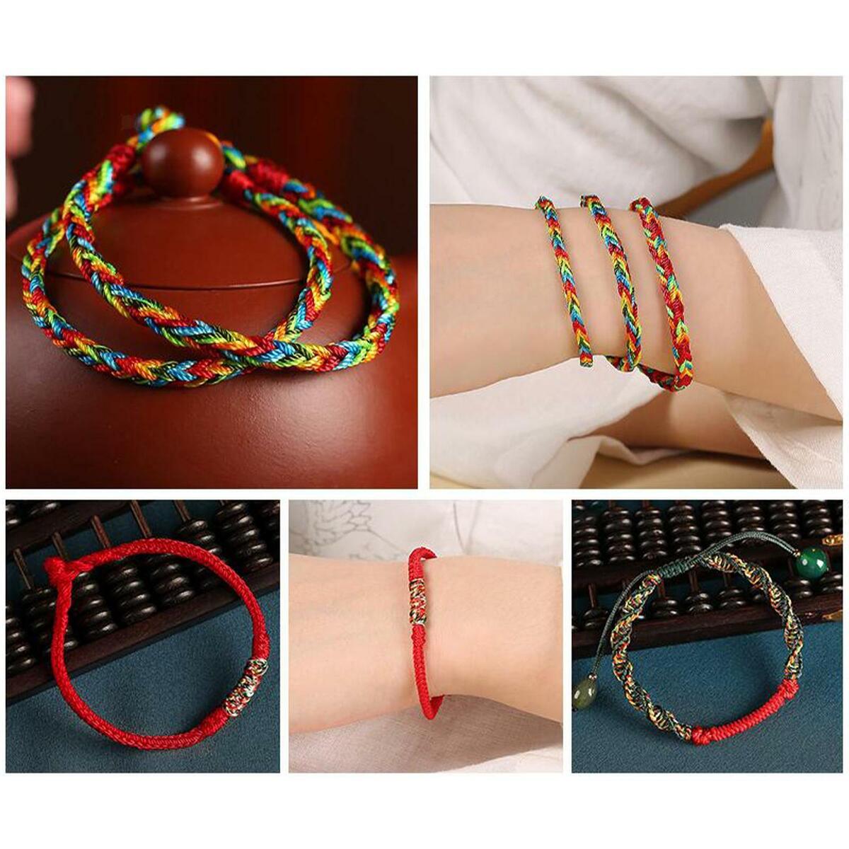 4x Kumihimo Beading Cord Disc Braided Plate DIY Bracelet Jewelry Loom Board