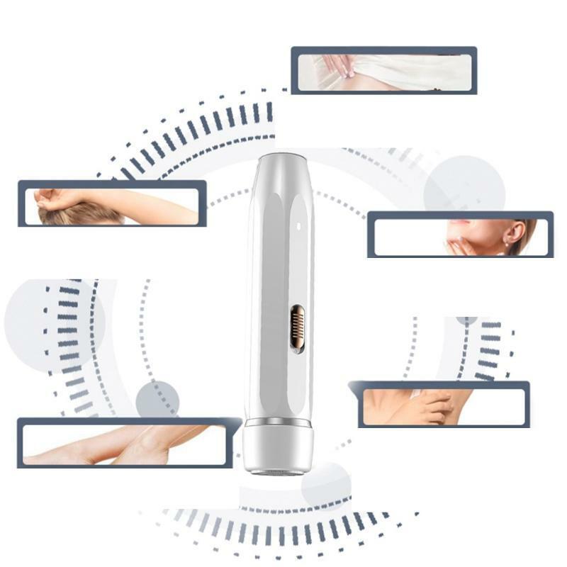 Mini Electric Epilator Women Lipstick Shape Shaver Lady Hair Remover Waterproof