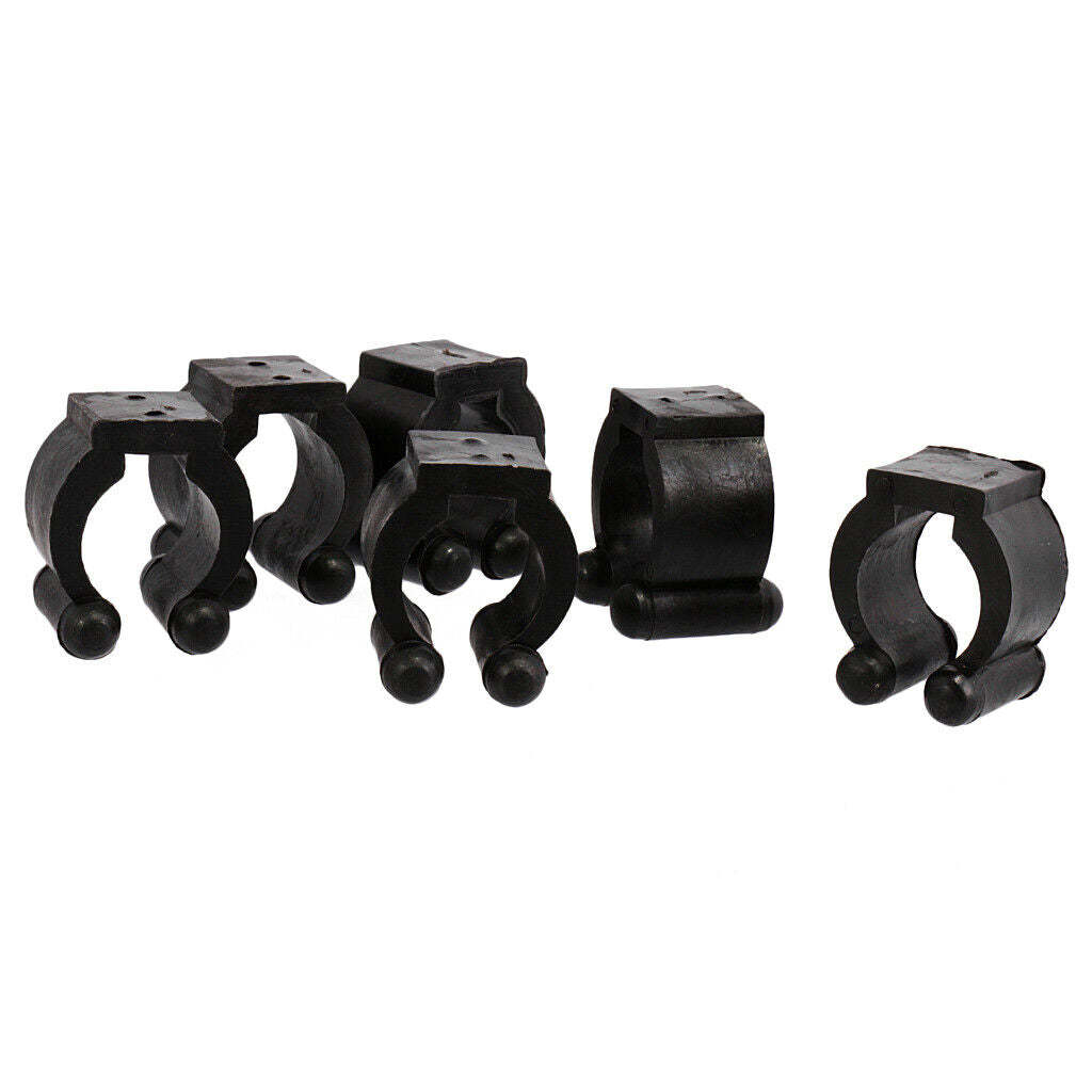 12  Black Plastic Pool Billiards    Holder ing Rack