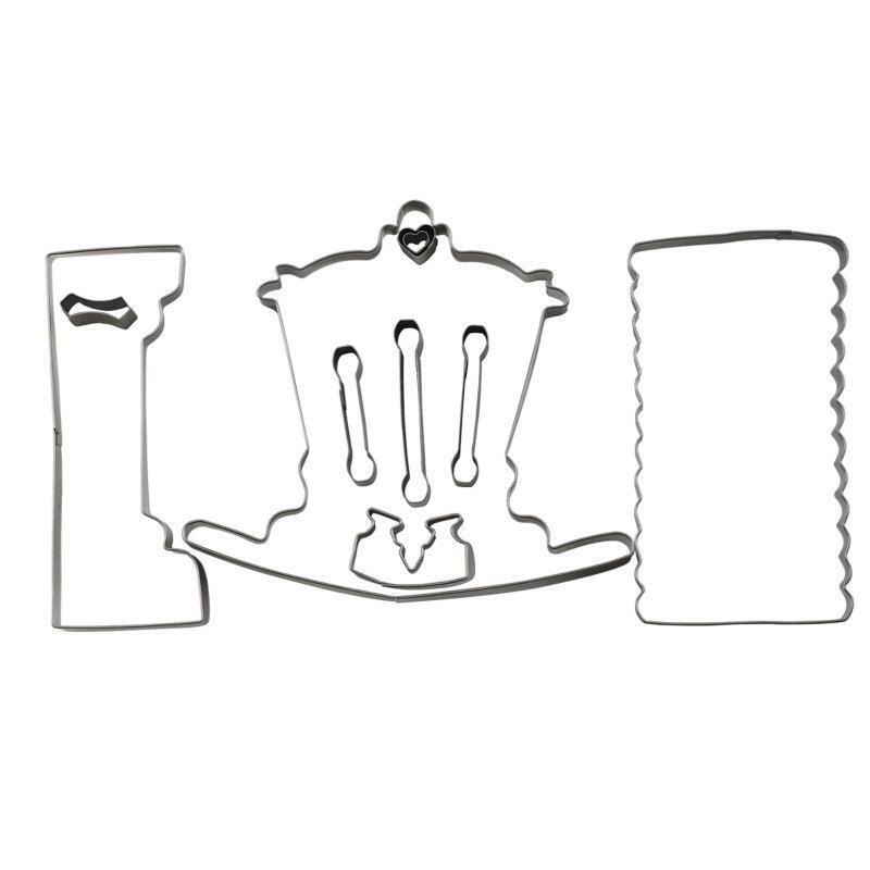 Biscuit Molds Cookie Cutters Stainless Steel Material Crib Shaped Baking Gadgets