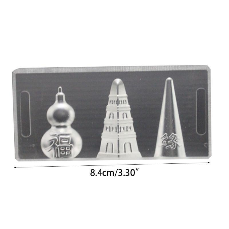 Three-in-one Incense Cone Mould Mold DIY Tool for You Yoga Sleeping Relax 3.93"