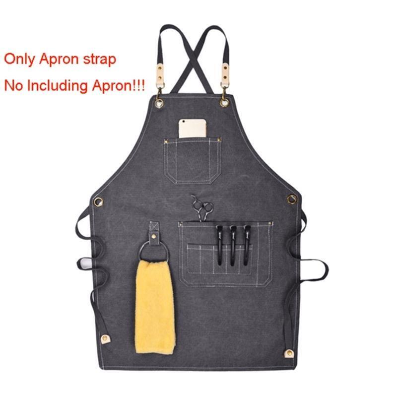 2Pcs/Pack Cooking Aprons Accessaries for Chef Waiters Grilling Aprons Straps Kit
