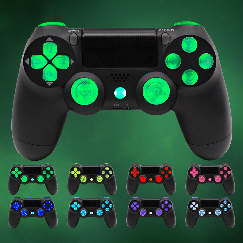 DIY Wireless Gamepad Game Controller Light Board LED Repair Set for PS4