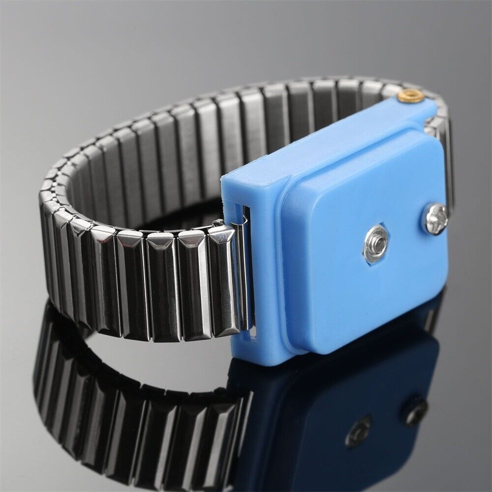 New 1pc Cordless Wireless Antistatic Discharge Cable Wrist Band Prevent Static