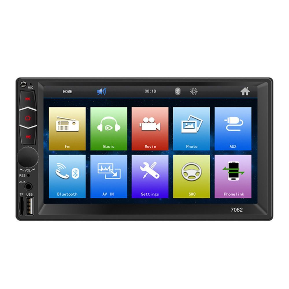 Touch Screen In-dash Audio Head Unit Car MP5 Player Bluetooth Car Stereo Radio