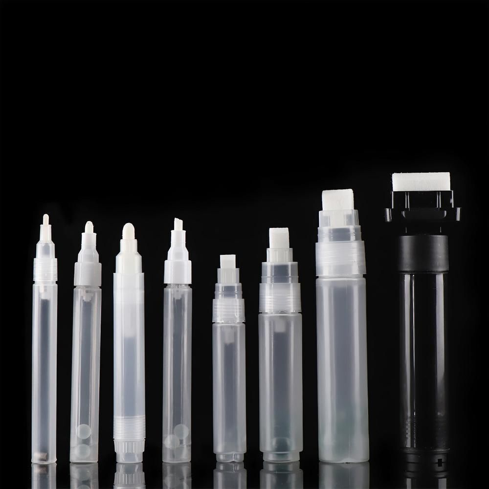 Transparent Liquid Chalk Marker Empty Rod Graffiti Pens Paint Pen Accessories