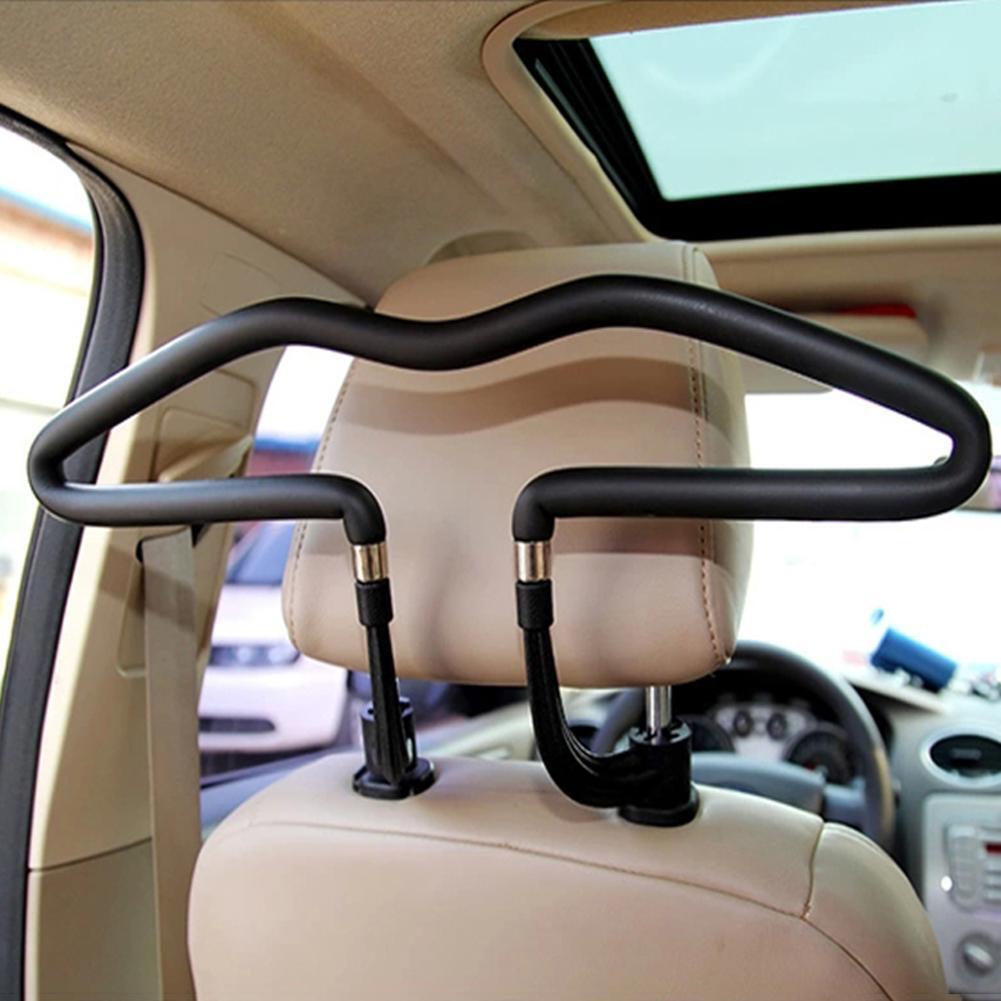 Stainless Steel Car Seat Headrest Clothes Hanger Jacket Suit Holder Rack