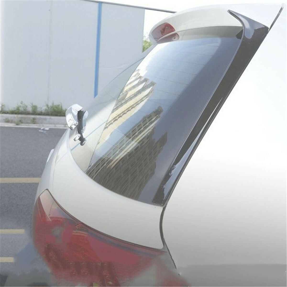 Piano Black For Car 7 7.5 MK7 MK7.5 R GTE GTD Rear Window Side Spoiler Wing