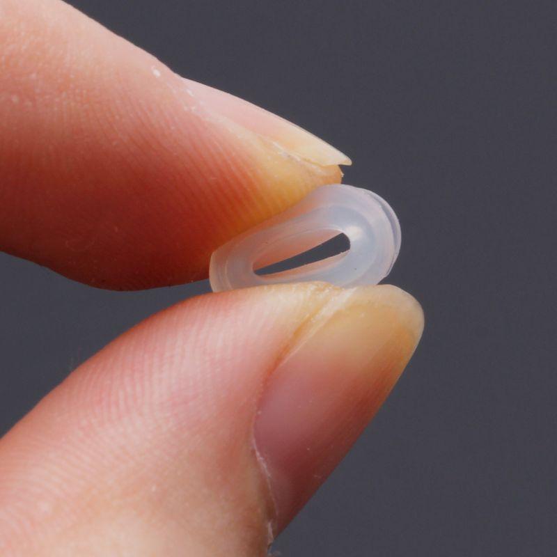 10Pcs/set Super Soft Silicone Cushion Pads Silicone Earring Cushions Piercing