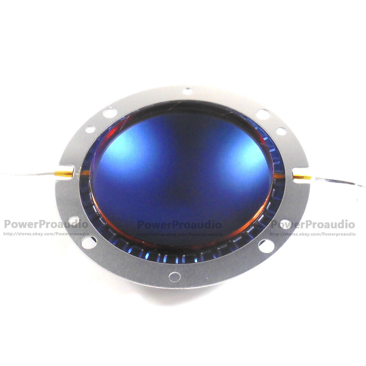 4 x Diaphragm Kit  for P Audio SD-75BF SD75BN Driver VC 76mm 8ohm Blue Titanium