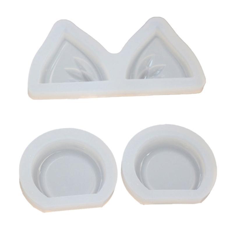 Cat Ears and Bear Ears Cute Mold  for DIY Personalized Frame Mold Crafts 2-piece