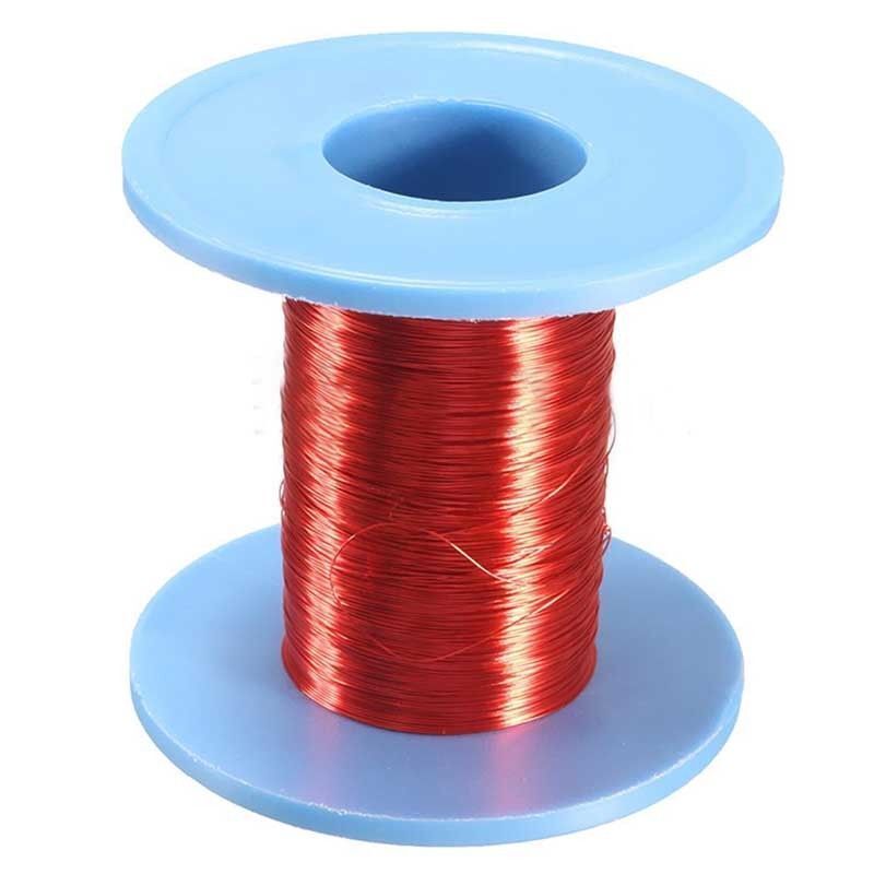 0.2mm/100m Red Magnet Wire Enameled Coppers Wire Round Magnetic Coil Roll