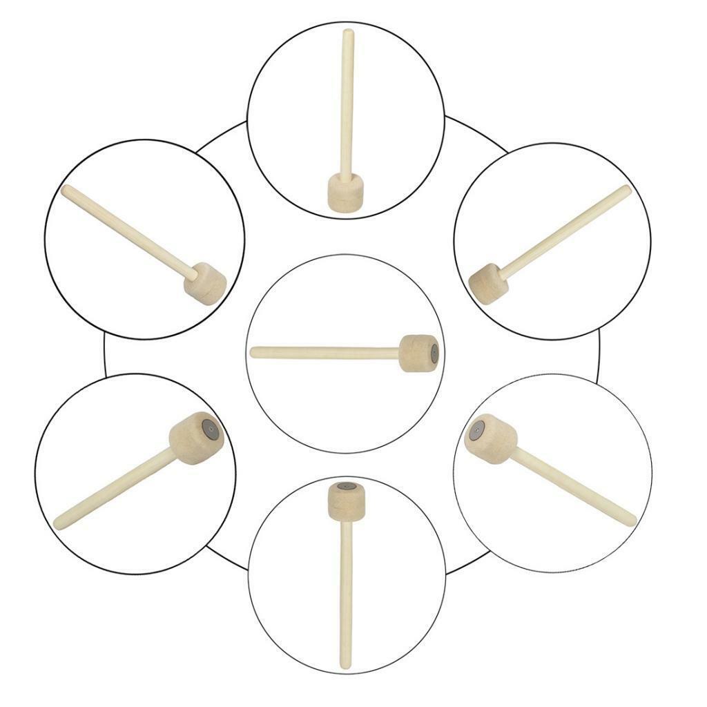 Professional Mallets Singing Bowl Beater with Wooden Handle