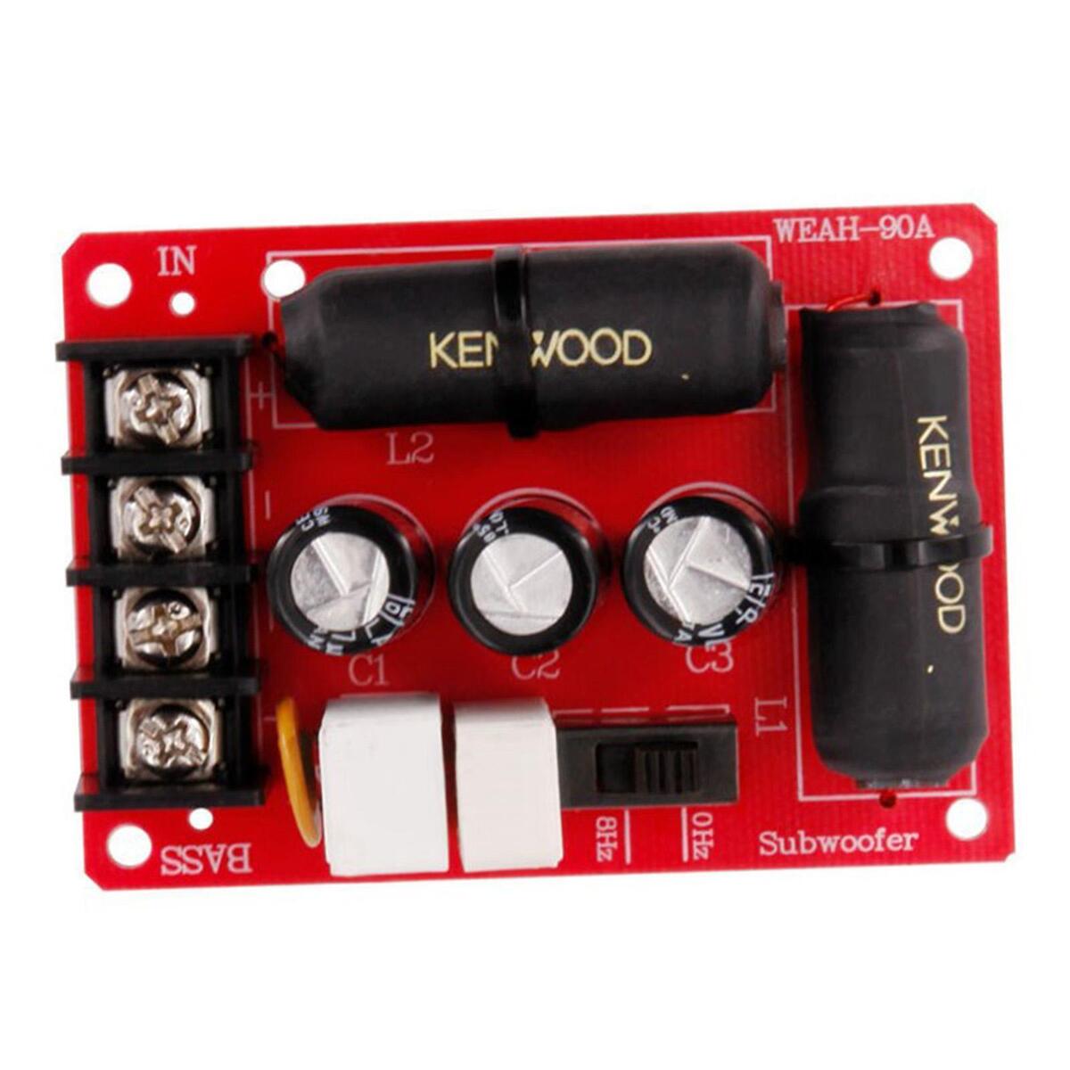 2x Bass Subwoofer Second-order Crossover Frequency Divider DIY Home Theater