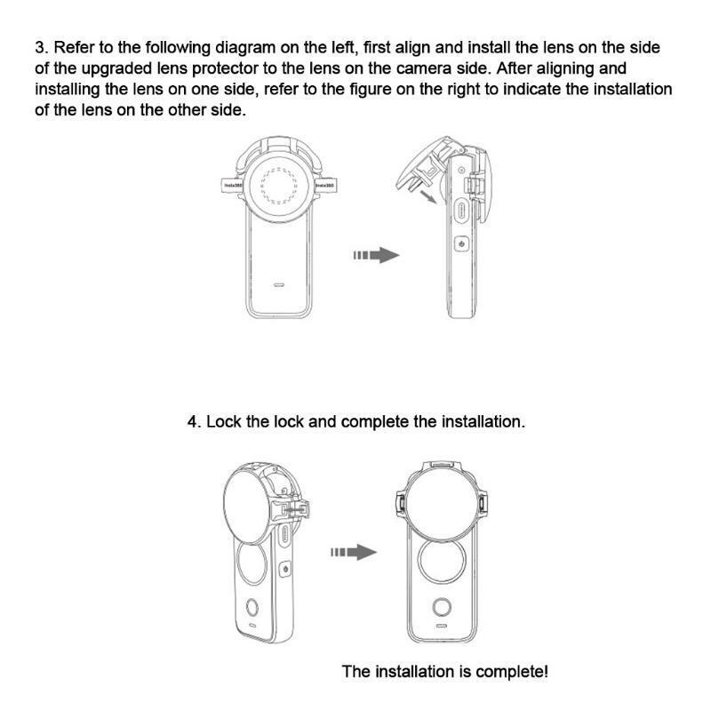 Compatible with ONE X2 Lens Protector Panoramic Lens Protector, Fit Lens Design