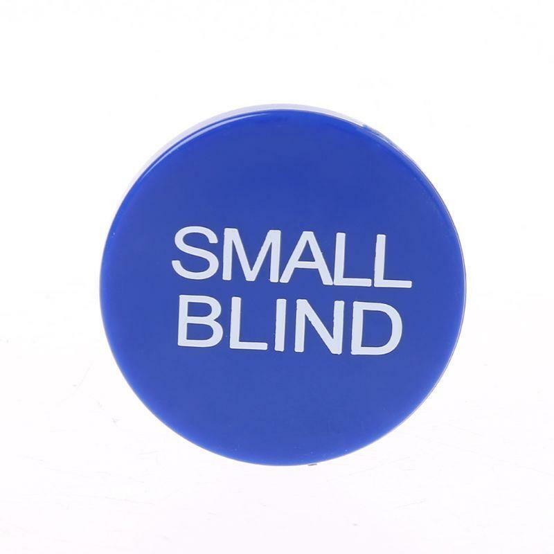 Texas Hold'em Big Blind Small Blind Dealer Party Casino Poker Card Game Props