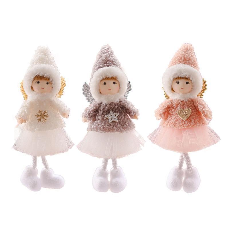 Long Legs Angel Christmas Tree Pendant Creative Crafts  Party Background Decor