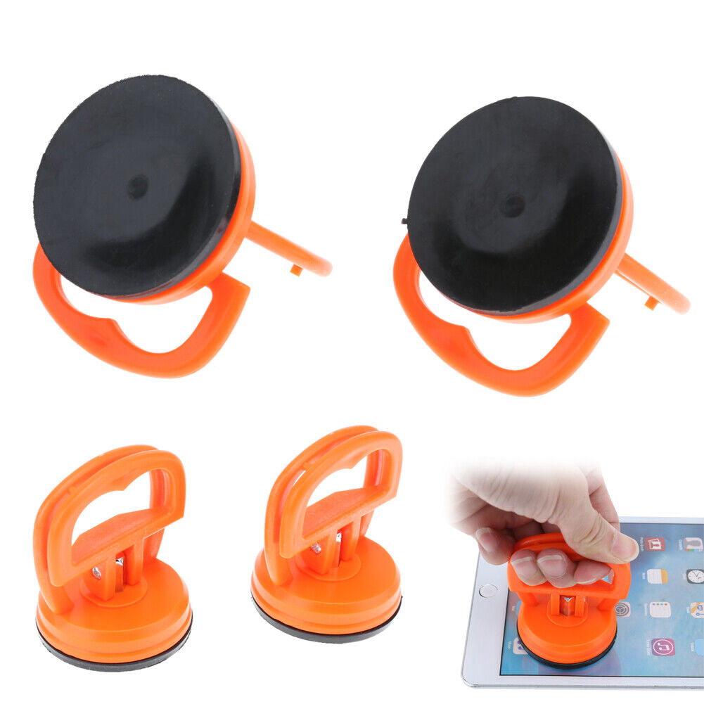 2Pcs Orange Phone Repair Screen Glass Lift Vacuum Strong Suction Cup Tools