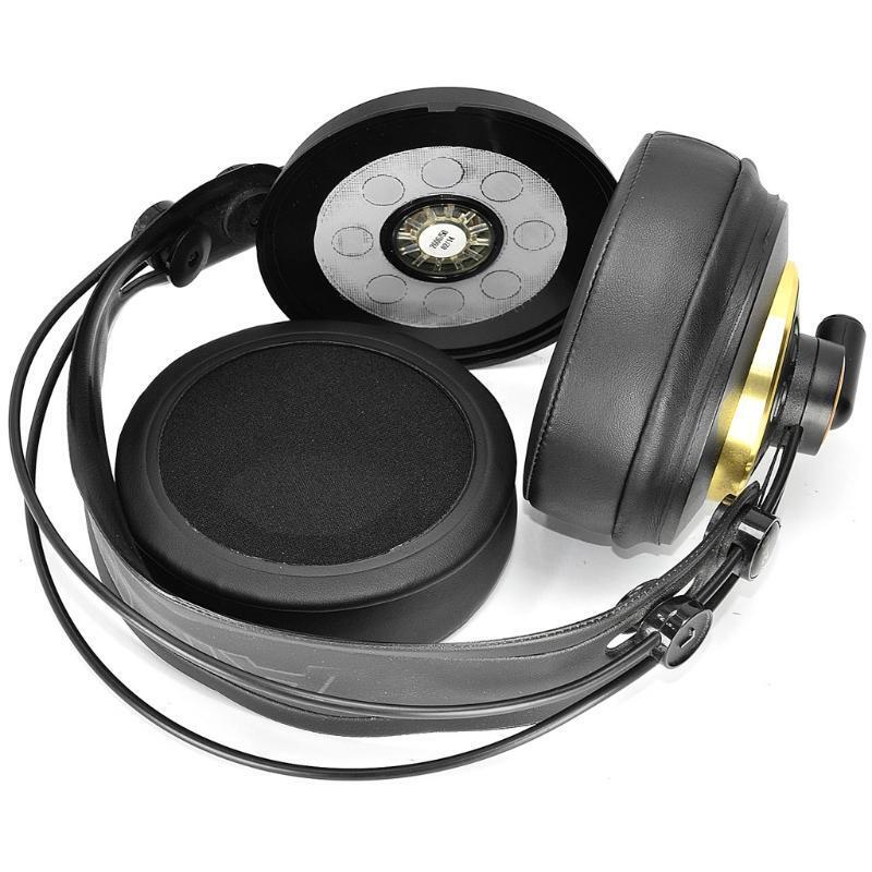 Leather Ear Cushion Sponge Cover Earpad forAkg k550 k551 k553 Headset Spare Part